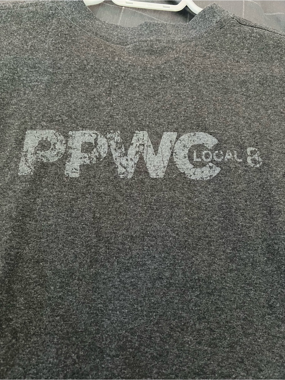 PPWC Public & Private Workers of Canada Graphic T-Shirt Gray Size Large - Picture 5 of 7